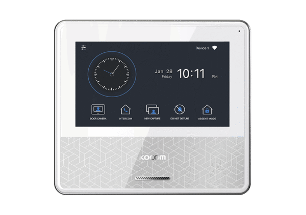 Kocom IP Smart Video Intercom Handset – Elegant Indoor Control for Cape Town’s Connected Homes