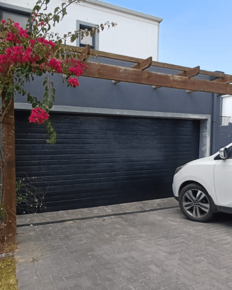 Sectional Charcoal Garage Door