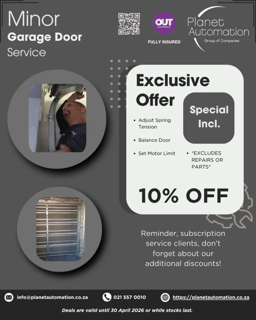 April servicing special!