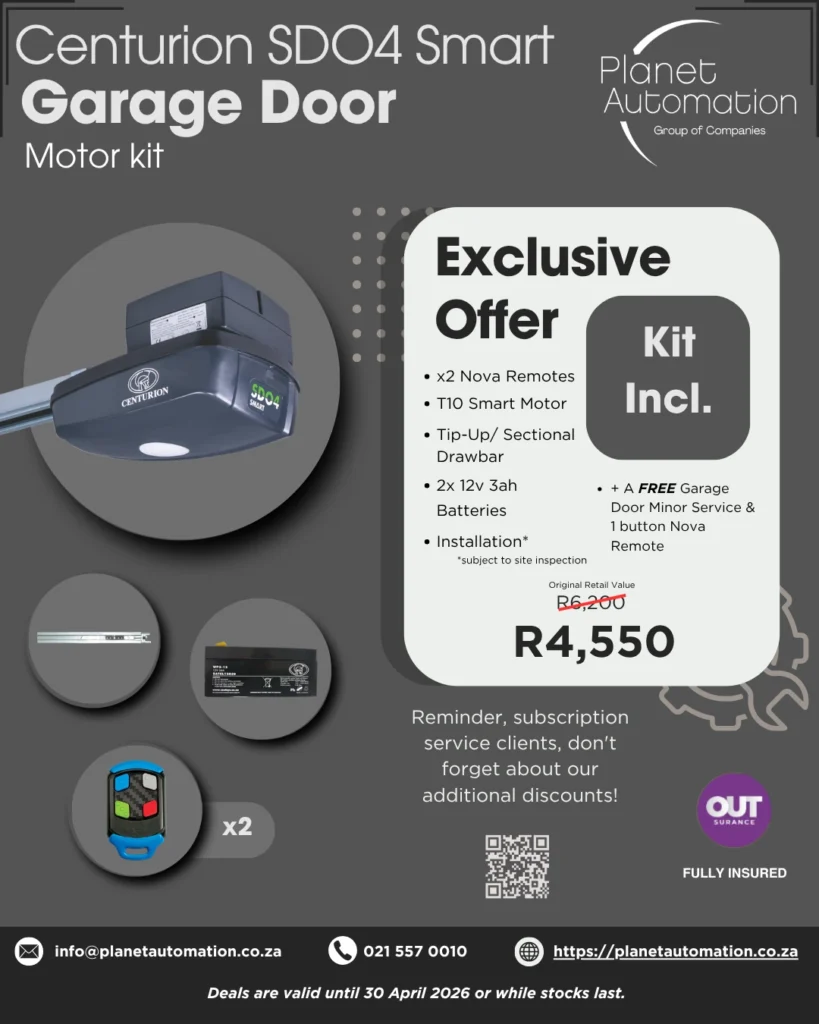 centurion SDO4 SMART Motor Special